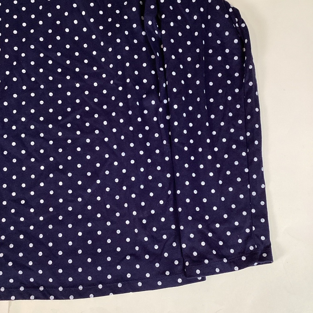 Croft & Barrow Womens T Shirt Top Size M Medium Long Sleeve Sleep Polka Dot - Picture 4 of 7